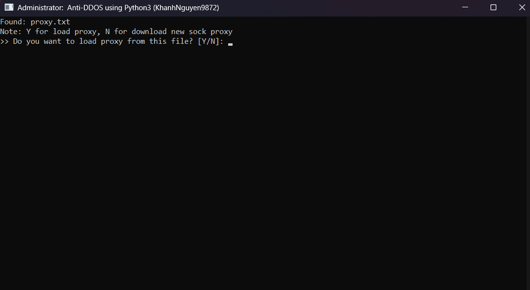 AntiDdos [Tool]
